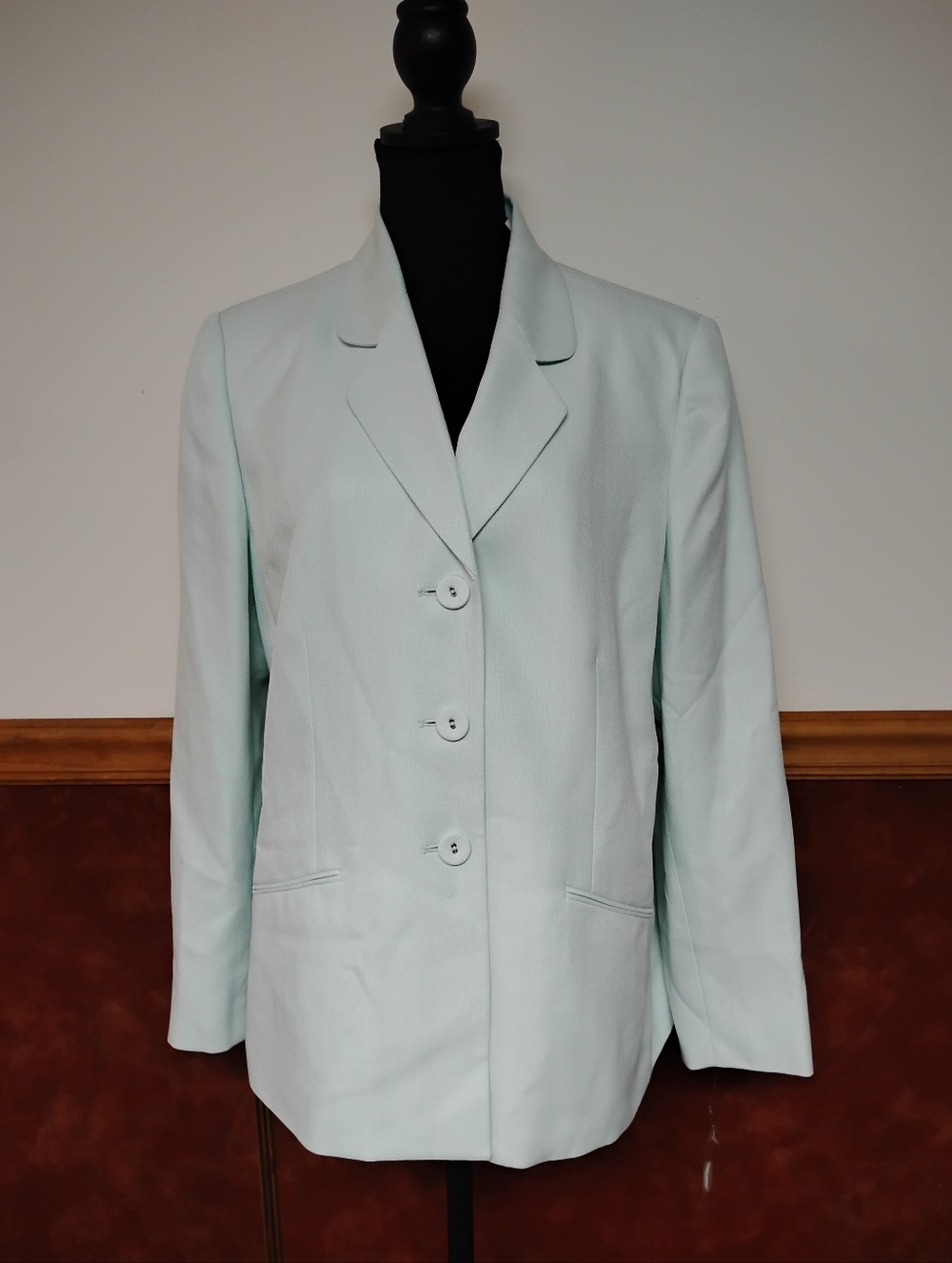 Evan Picone Women's Light Blue Tailored Blazer
